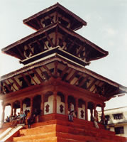 Manju Deval Mandir, Kathmandu, © D. J. Cibrario