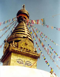 Swayambhu Stupa, Kathmandu; © D. J. Cibrario